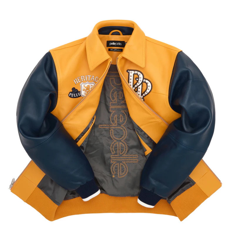 Pelle-Pelle-Black-Yellow-Heritage-Leather-Jacket.webp