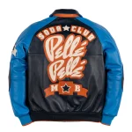 Pelle Pelle Classic Soda Club Plush Black/Blue Jacket
