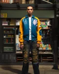 Pelle Pelle Classic Soda Club Plush Teal Jacket