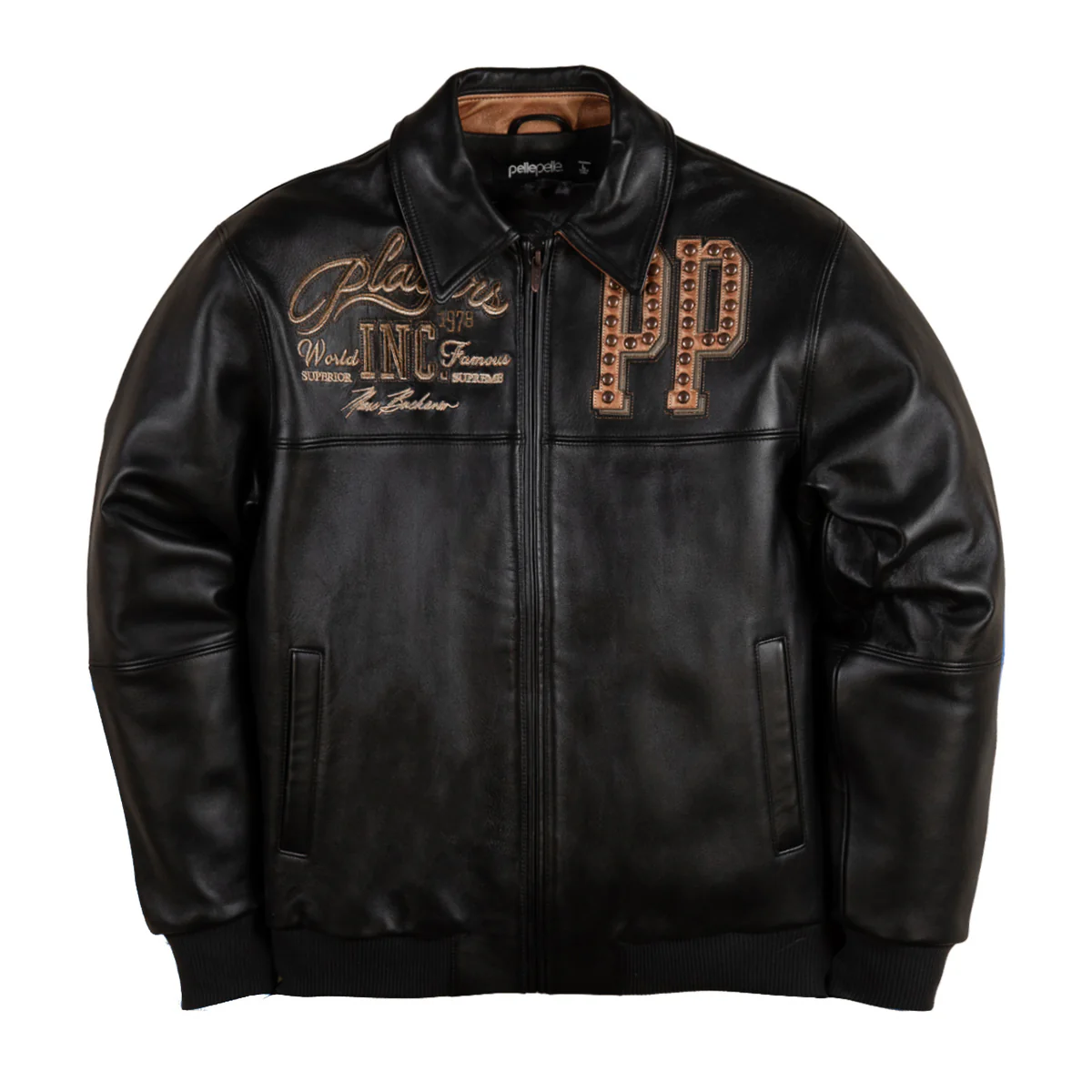 Pelle Pelle Players Inc Copper Metallic Jacket