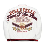 Pelle Pelle Stars And Stripes White Jacket