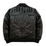 Pelle Pelle x FISLL for the city of knicks Black Jacket